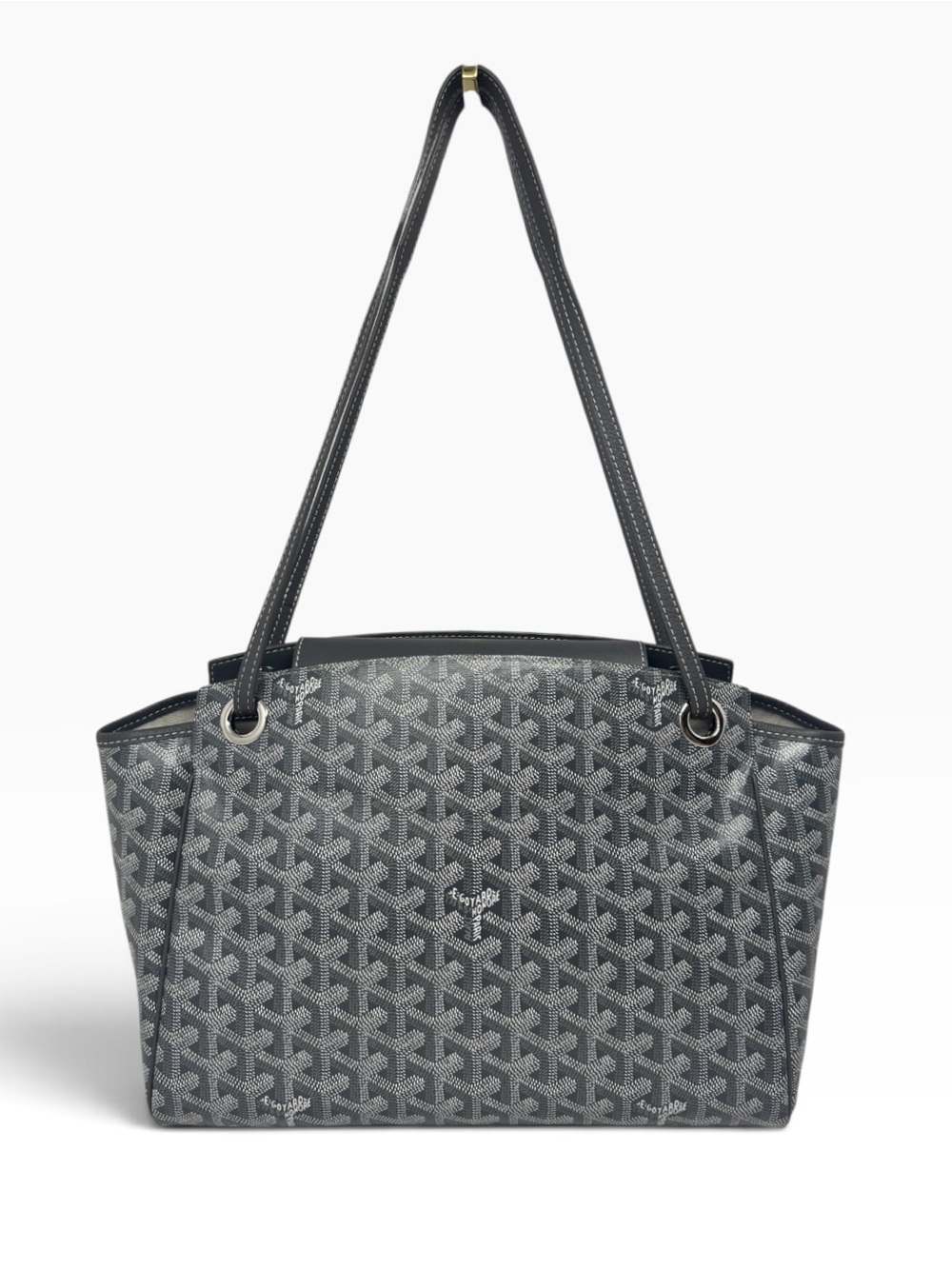 ✨🛍️ Goyard Grey Rouette Souple PM Tote